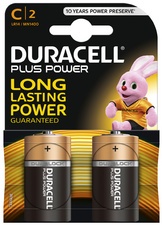 Batterie Alkaline Duracell PLUS POWER Baby (C - 2er)