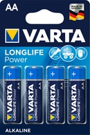 VARTA Alkaline Batterie LONGLIFE Power Mignon (AA - 4er)