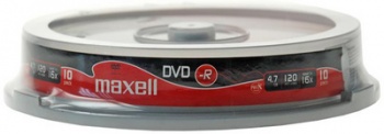 Maxell DVD-R 120 Minuten (4,7 GB - 16x - 10er Spindel)