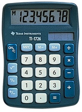 TEXAS INSTRUMENTS Tischrechner TI-1726 (Solar)
