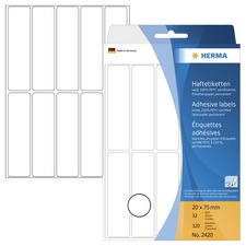 HERMA Vielzweck-Etiketten Großpackung (2370 - weiß)