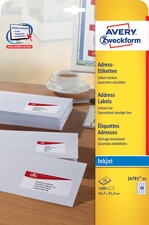 Avery Zweckform Adress-Etiketten (J8159-25 - 63,5X33,9mm)