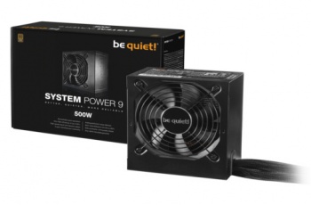 be quiet! ATX Netzteil SYSTEM POWER 9 (500 Watt)