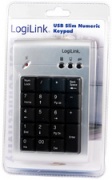 LogiLink Nummernblock USB 2.0 (schwarz/silber)