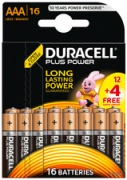 Batterie Alkaline Duracell PLUS POWER Micro (AAA - 12er +4)