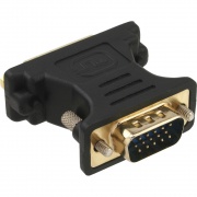 InLine DVI-A Adapter (24+5 Buchse auf 15pol HD Stecker - vergoldet)