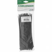 InLine Kabelbinder Länge 250mm - Breite 3,6mm (schwarz - 100Stk.)