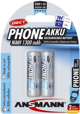 Akku Ansmann Phone DECT Mignon (AA - 1300mAh - 2er)