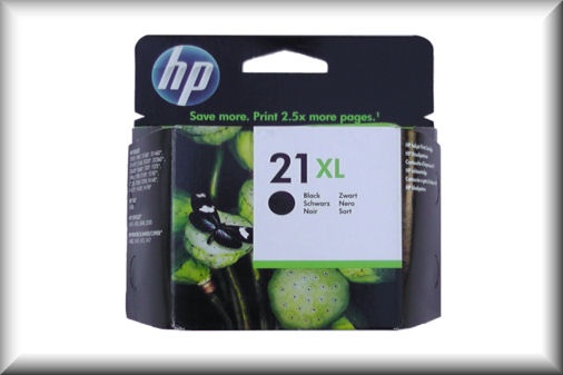 HP Tintenpatrone No 21 XL - C9351CE (20ml - black)