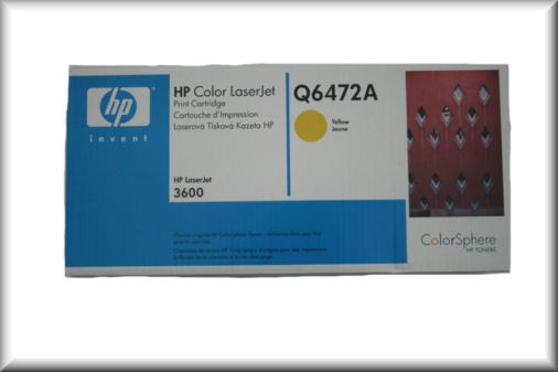 HP Toner 502A - Q6472A (yellow)