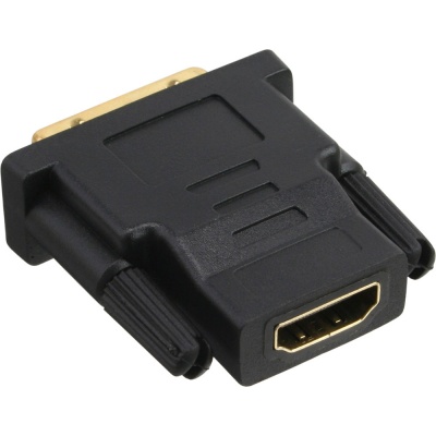InLine HDMI-DVI Adapter (HDMI Buchse auf DVI-D 24+1 Stecker - vergoldete)