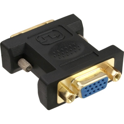 InLine DVI-A Adapter (12+5 Stecker auf 15pol HD Buchse - vergoldet)