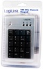 LogiLink Nummernblock USB 2.0 (schwarz/silber)