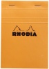 RHODIA Notizblock No. 13 (A6 - kariert - schwarz)