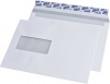 MAILmedia Briefumschläge mit Haftklebestreifen mit Fenster (DIN lang - weiß)