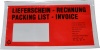 dm-folien Lieferscheintasche (DIN lang - mit Aufdruck)