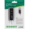 InLine OTG Card Reader USB 2.0 Hub (SD/microSD - 3Port)