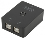 DIGITUS USB 2.0 Sharing Switch (2-fach - schwarz)