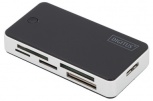 DIGITUS USB 3.0 Card Reader All-in-one (schwarz/silber)