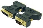 LogiLink Adapter 15pol VGA-Stecker - 24+5pol DVI-Kupplung