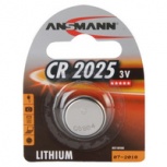 ANSMANN Knopfzelle Lithium CR2025 (3V - 1er-Blister)