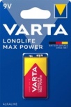 VARTA Alkaline Batterie LONGLIFE Max Power E-Block (9V - 1er)