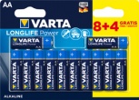 VARTA Alkaline Batterie "LONGLIFE Power" Mignon (AA - 8+4)