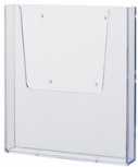 helit Wand-Prospekthalter (DIN A4 - transparent)
