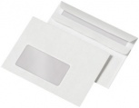 MAILmedia Briefumschläge selbstklebend mit Fenster (DIN Lang - weiß)