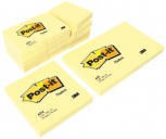 Post-it Haftnotizen (38 x 51mm - gelb)