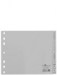 DURABLE Kunststoff-Register A4 halbe Höhe (A-Z - 20tlg.)