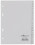 DURABLE Kunststoff-Register A5 (A-Z - 20tlg. - grau)