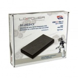 LC-Power Gehäuse LC-25U3-C1 für SATA-HDD & SSD (2,5" - USB 3.1 - schwarz)