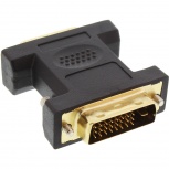 InLine DVI-D Adapter (24+5 Buchse auf DVI-D 24+1 Stecker - vergoldet)