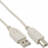 Inline USB 2.0 Anschlusskabel St A > St B (3,0m)