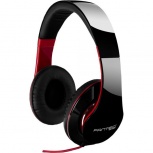 Fantec Kopfhörer stereo SHP-250AJ (schwarz/rot - 3,5mm)